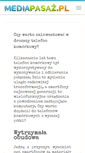 Mobile Screenshot of mediapasaz.pl